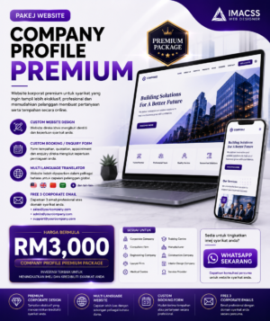 COMPANY PROFILE /CORPORATE PACKAGE PREMIUM