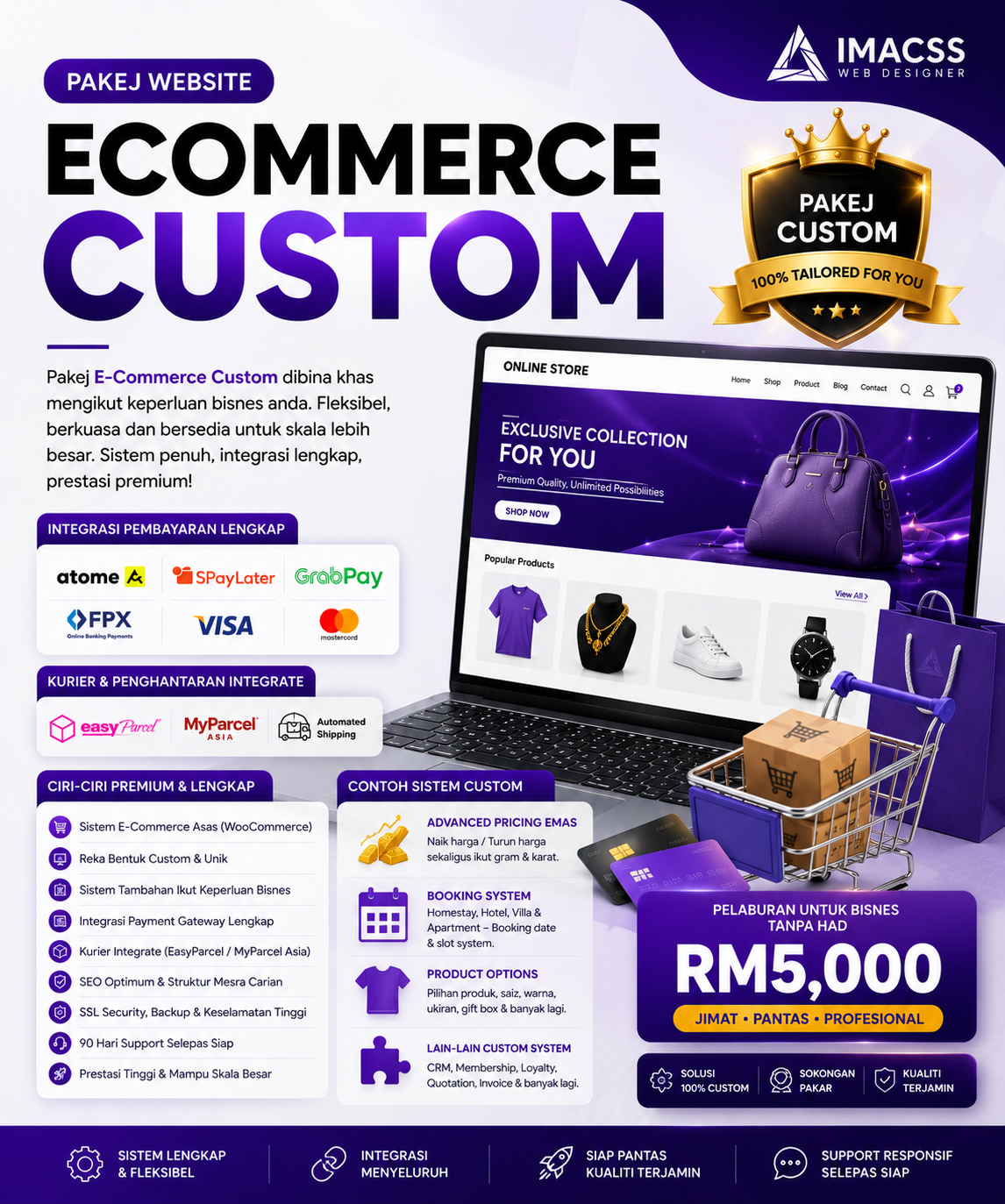 WEBSITE CUSTOM